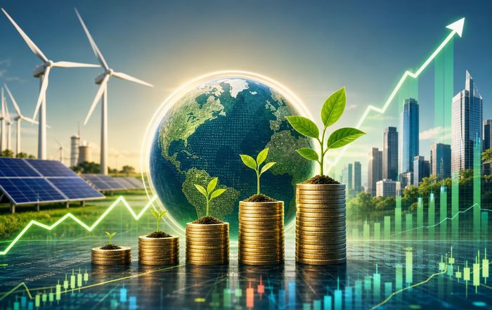 Article Image for How Energy Transition Spending Affects Financial Markets