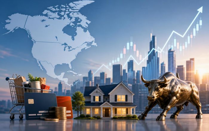 Article Image for North America Consumer Credit and Equity Valuations