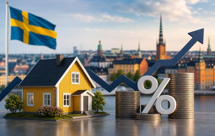 Article Image for Sweden Interest Rates and Household Borrowing