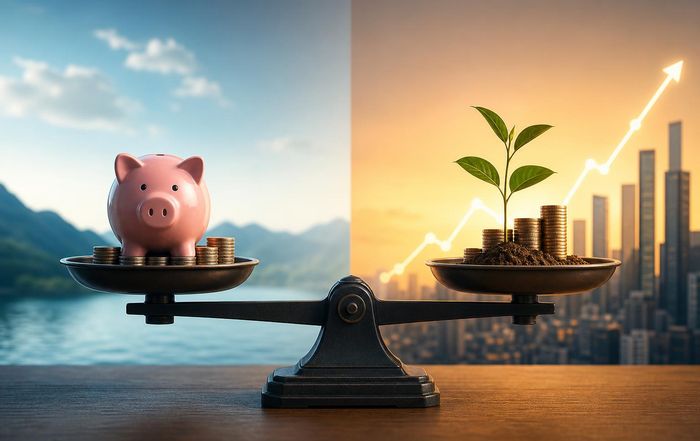 Article Image for Understanding the Tradeoffs Between Saving and Investing